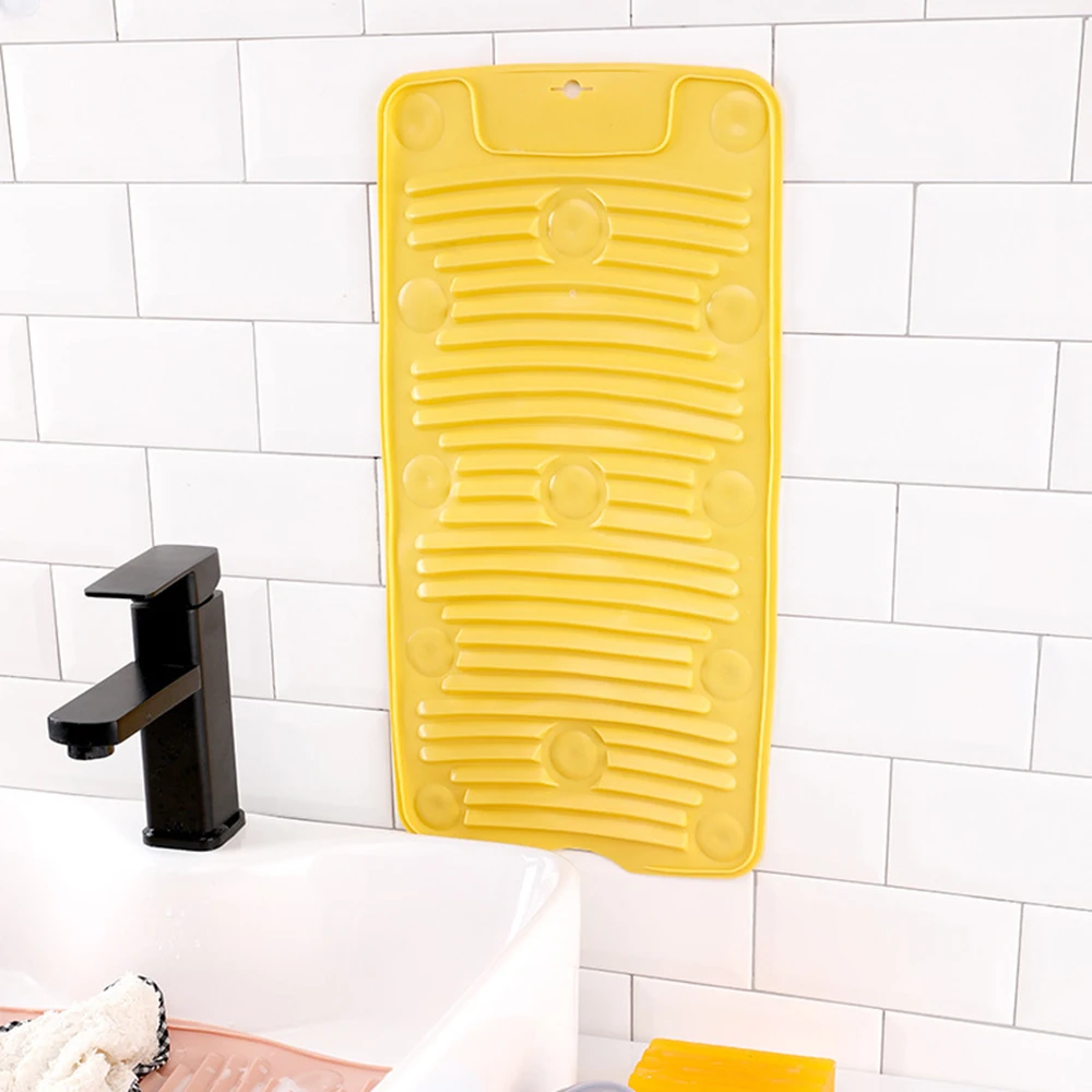 

Laundry Washboard Silicone Mini Foldable Washing Board Household Multifunction Hand Washing Board For Clothes Mops