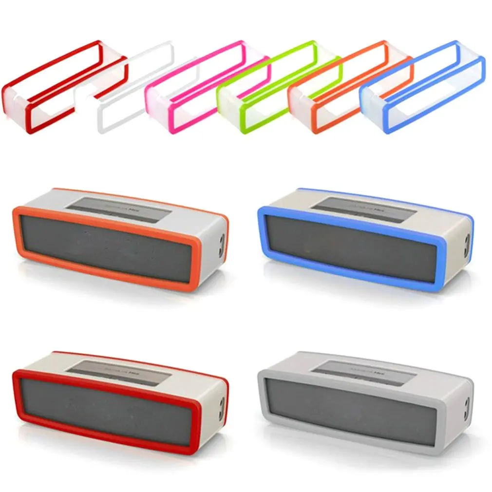 Портативный Силиконовый чехол для Bose SoundLink Mini 1 2 Sound Link I II Bluetooth защитная крышка