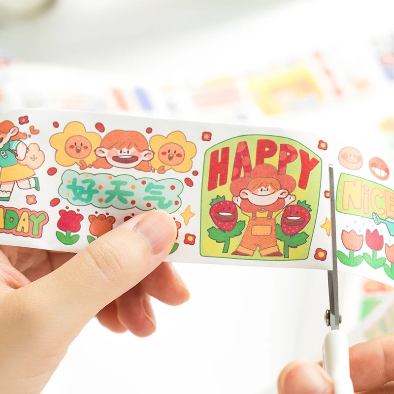 

8pcs/lot fantasy lens series cute fresh decorative paper masking washi tape