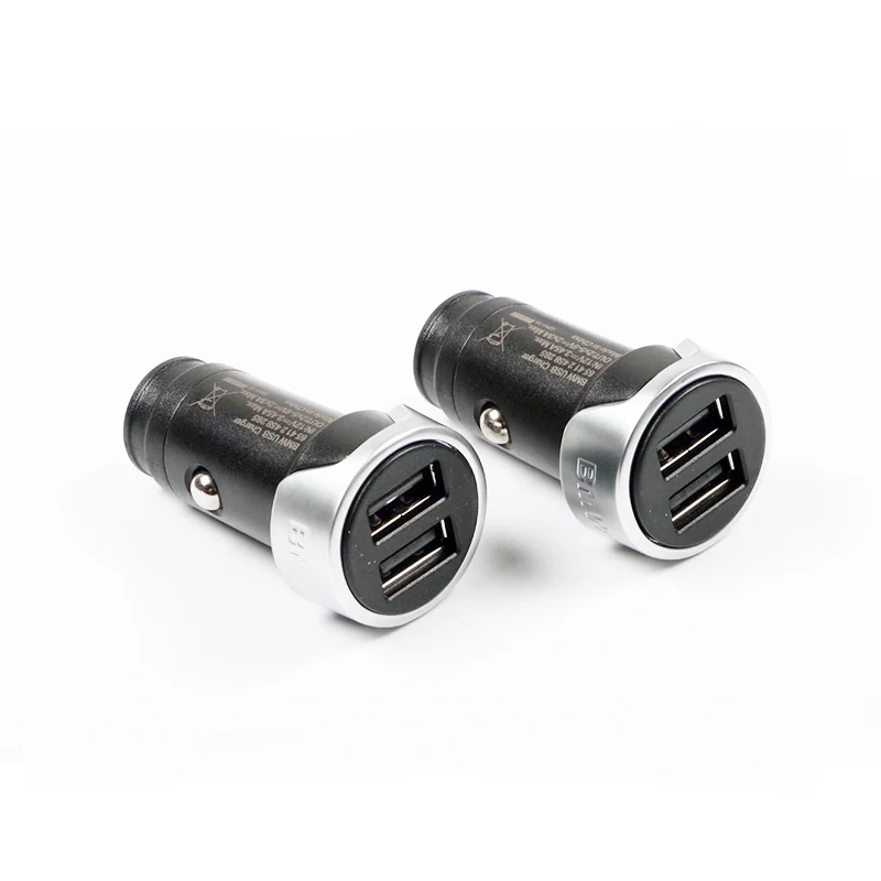 Car original 3A USB charger For BMW universal f10 f15 f16 f25 f26 f30 e90 f01 g30 g50 quick dual cigarette lighter adapter | Автомобили и