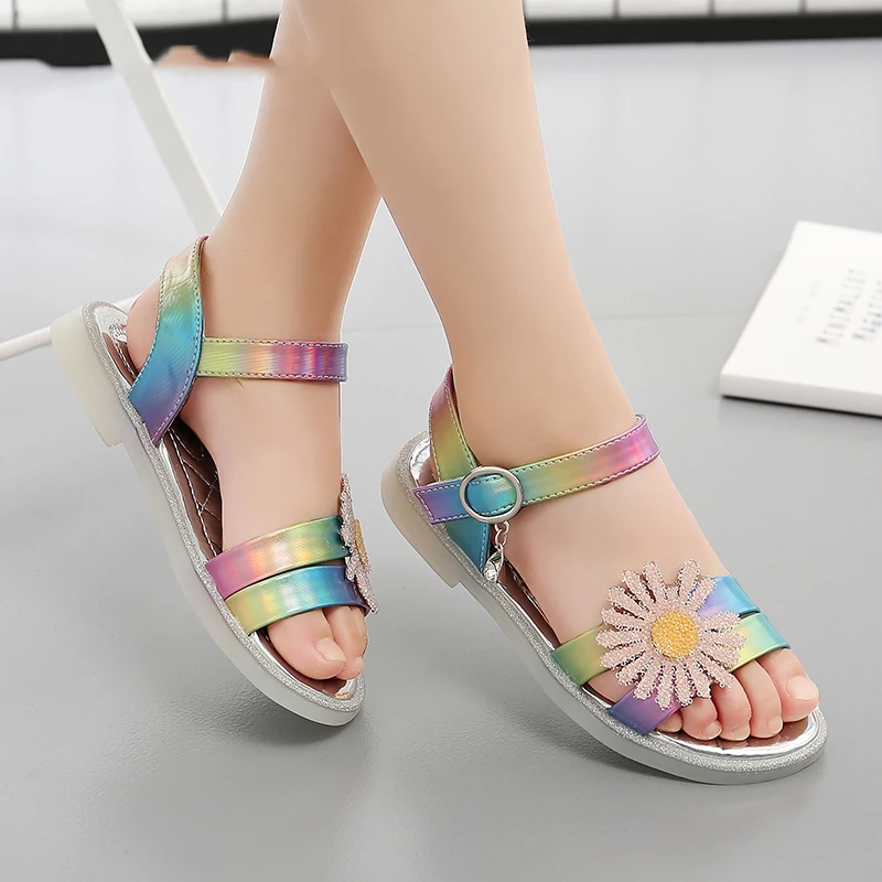 

Children Sandals For Girls Kids Shoes Fashion Rhinestone Butterfly Summer Sandal Slippers Child Sandles Sandalias Chaussure 2021