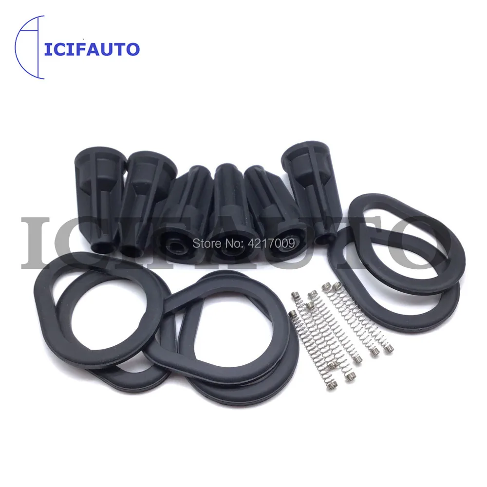 Катушки зажигания Резиновые сапоги пакет с пружиной для Chevy Trailblazer GMC посланник в