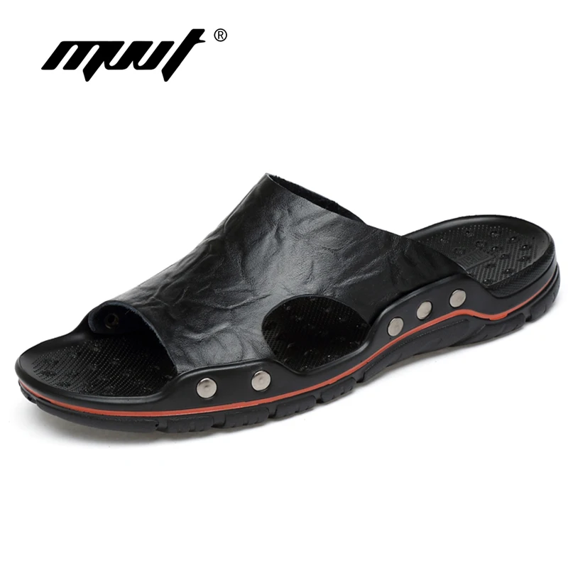 Шлепанцы мужские с мягкой подошвой повседневные Нескользящие для душа пляжа