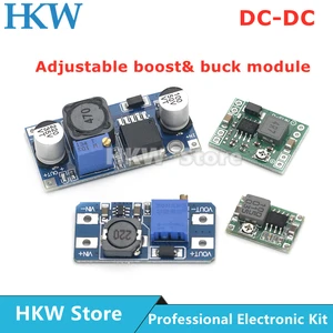 DC-DC Voltage stabilized power supply module Adjustable boost& buck voltage regulator module LM2596S-ADJ MT3608 MP1584EN
