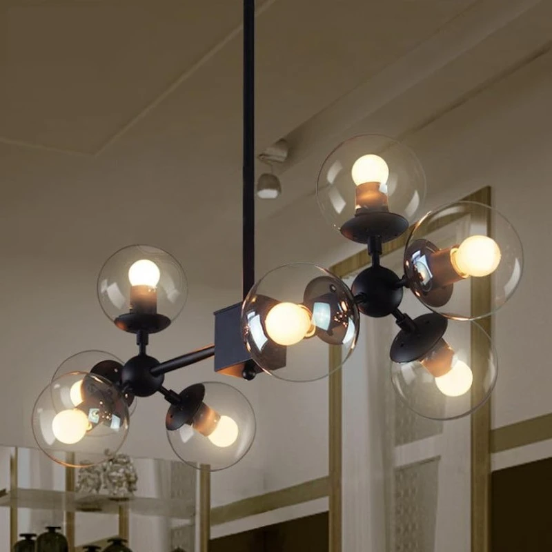 Винтажная круглая Подвесная лампа в стиле индастриал потолочный светильник лофт