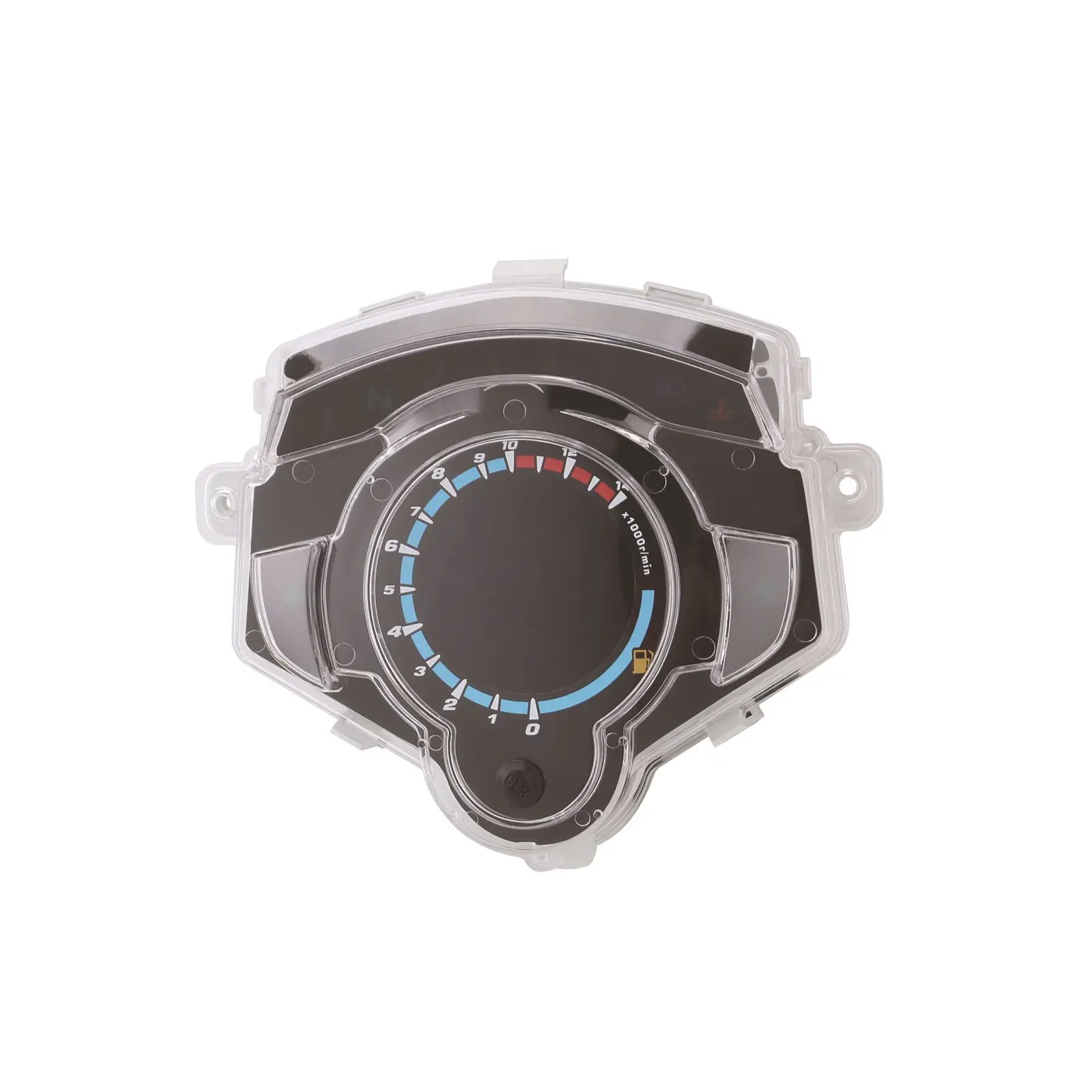 

LCD Motorcycle Speedometer Motorcycle Odometer Professional Motorcycle Speed Tester Motorcycle Testing Devic for Refit DIY