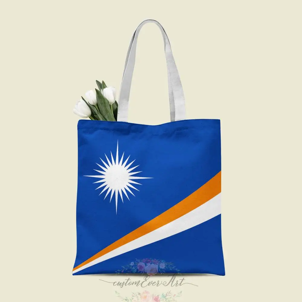 Сумка тоут из Маршалловых Островов на заказ холщовые сумки шопперы для женщин