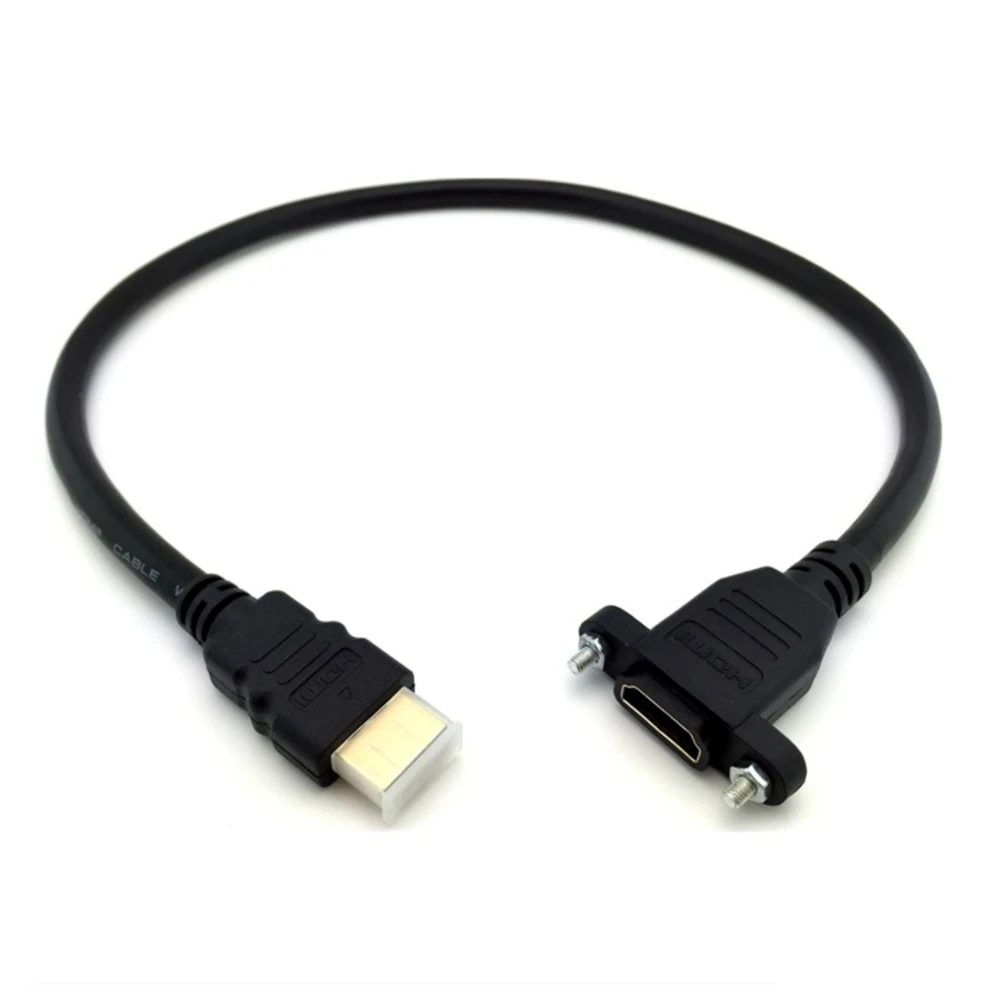 

MU ZHU HDMI-kompatibel 2,0 кабель HDMI-кабель v 2,0, переговорное устройство, встраиваемая панель с креплением schraube 4K * 2k 60 Гц, HD verlängerung кабель