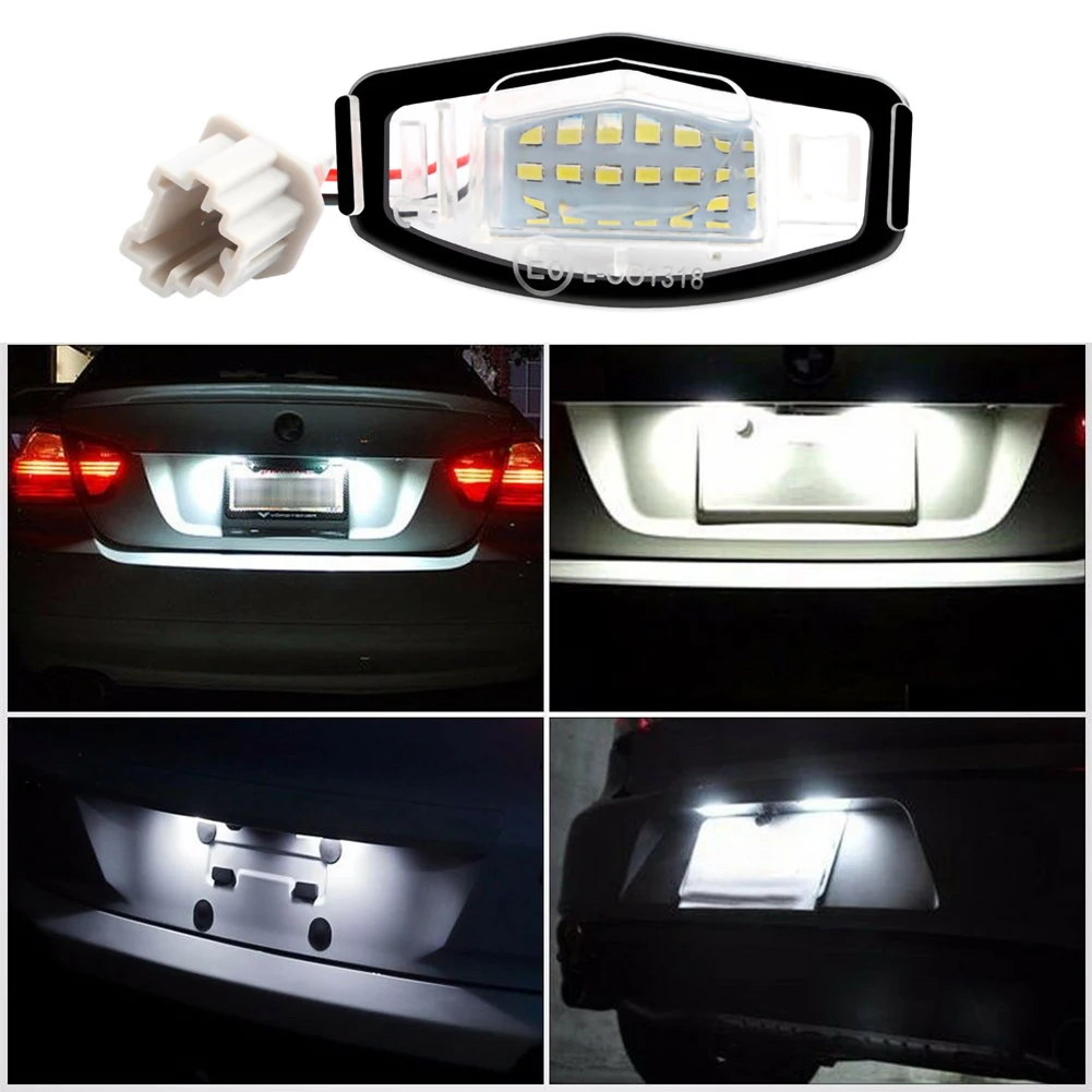 2 шт. 18 светодиодный светильник номерного знака прямой подходит для Acura TL TSX MDX Honda