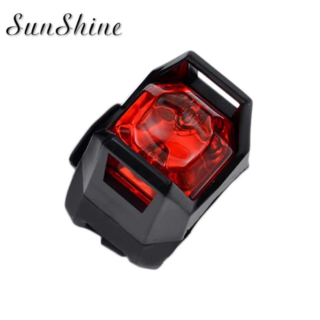 1 шт. черный велосипедный мигающий Головной фонарь на переднее колесо