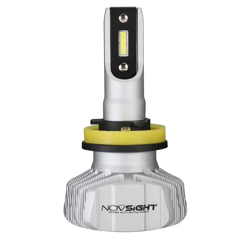 1 пара NOVSIGHT H1 H3 H4 H7 H11 H13 9005 9006 9007 светодиодный фар Conversion Kit лампы 40 Вт 10000LM белые высокие Мощность 6500 K; Прямая поставка