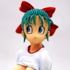17 масштаб DBZ Gals индивидуальная экшн-фигурка Bulma сидя поза Ver Resin GK Сексуальная голая аниме модель игрушка