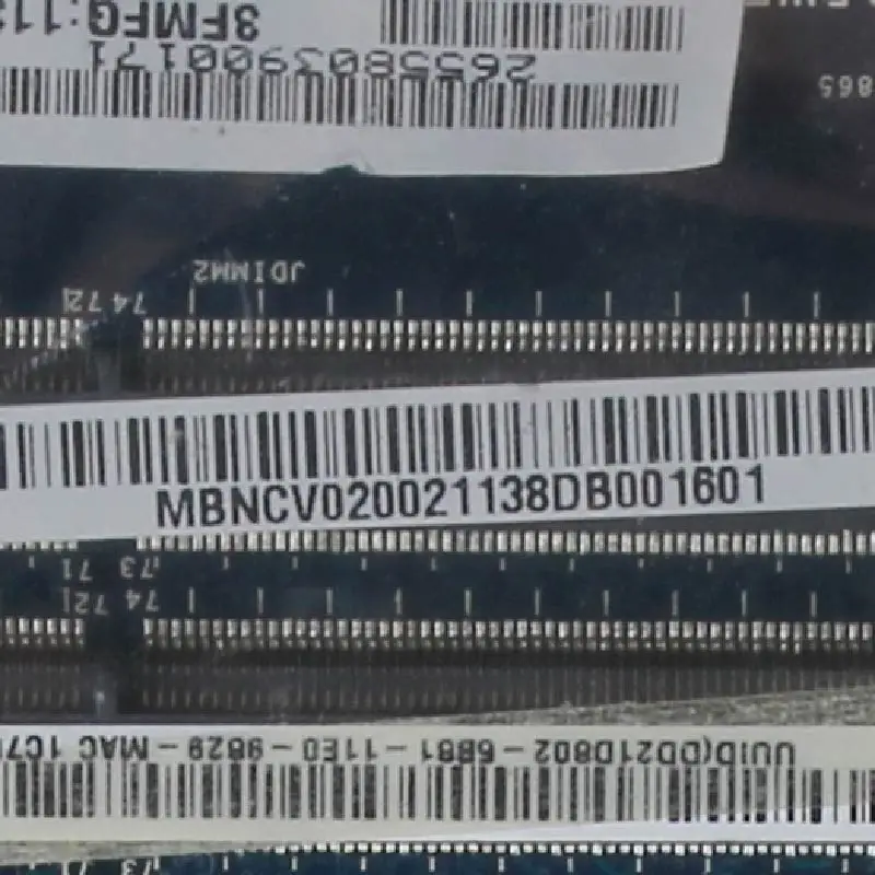 P5WE6 LA 7092P материнская плата для ноутбука ACER Aspire 5253 5250 CMC50A MBRJY02006 DDR3|Материнские