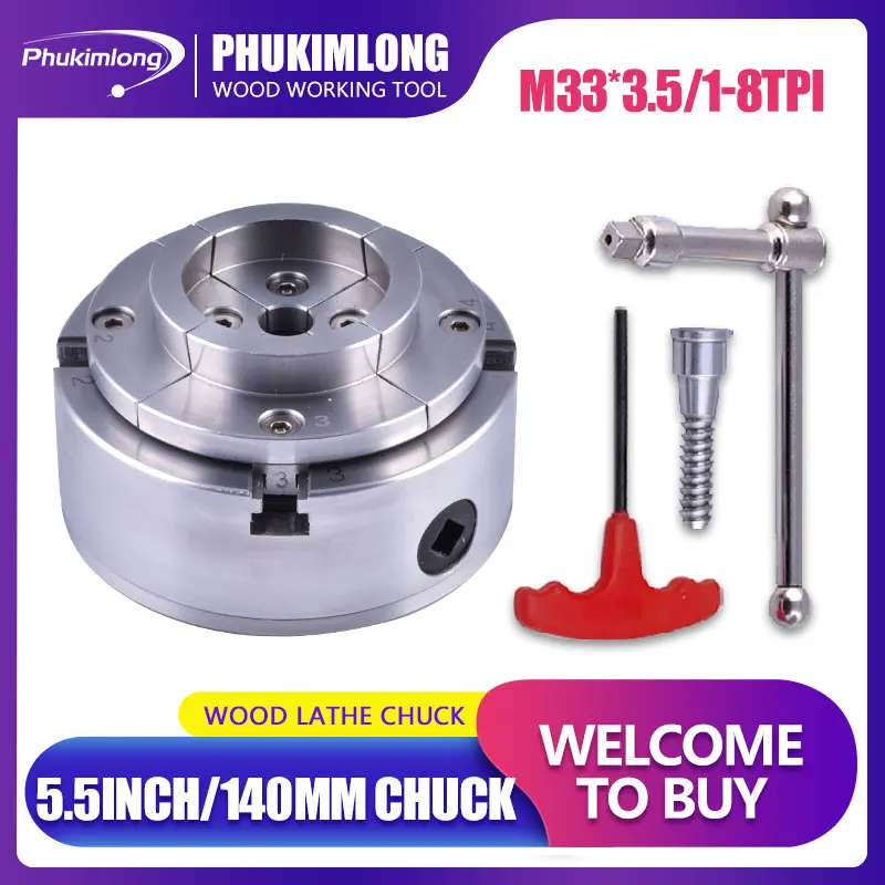 

Патрон Самоцентрирующийся Phukimlong, 5,5 дюйма, 4 кулачка, 5,5 мм