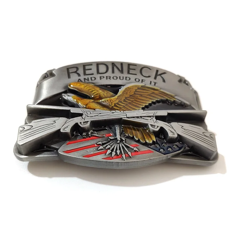 Мужской ремень в стиле рок с металлической пряжкой ковбойский крутой Панк 3D из