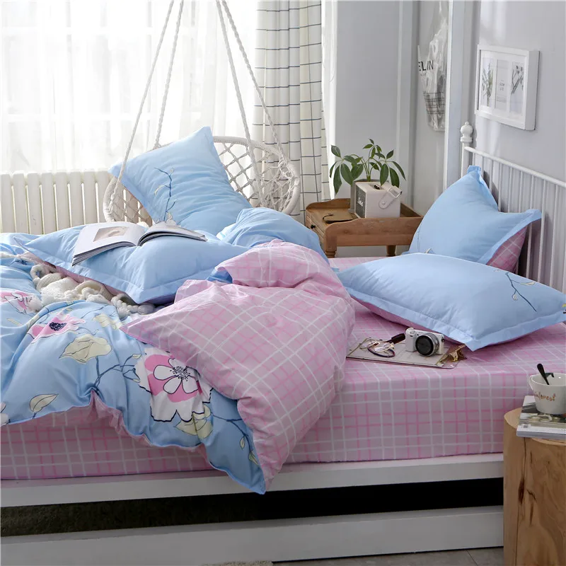 Комплект постельного белья с двойным пододеяльником пододеяльник простыня или