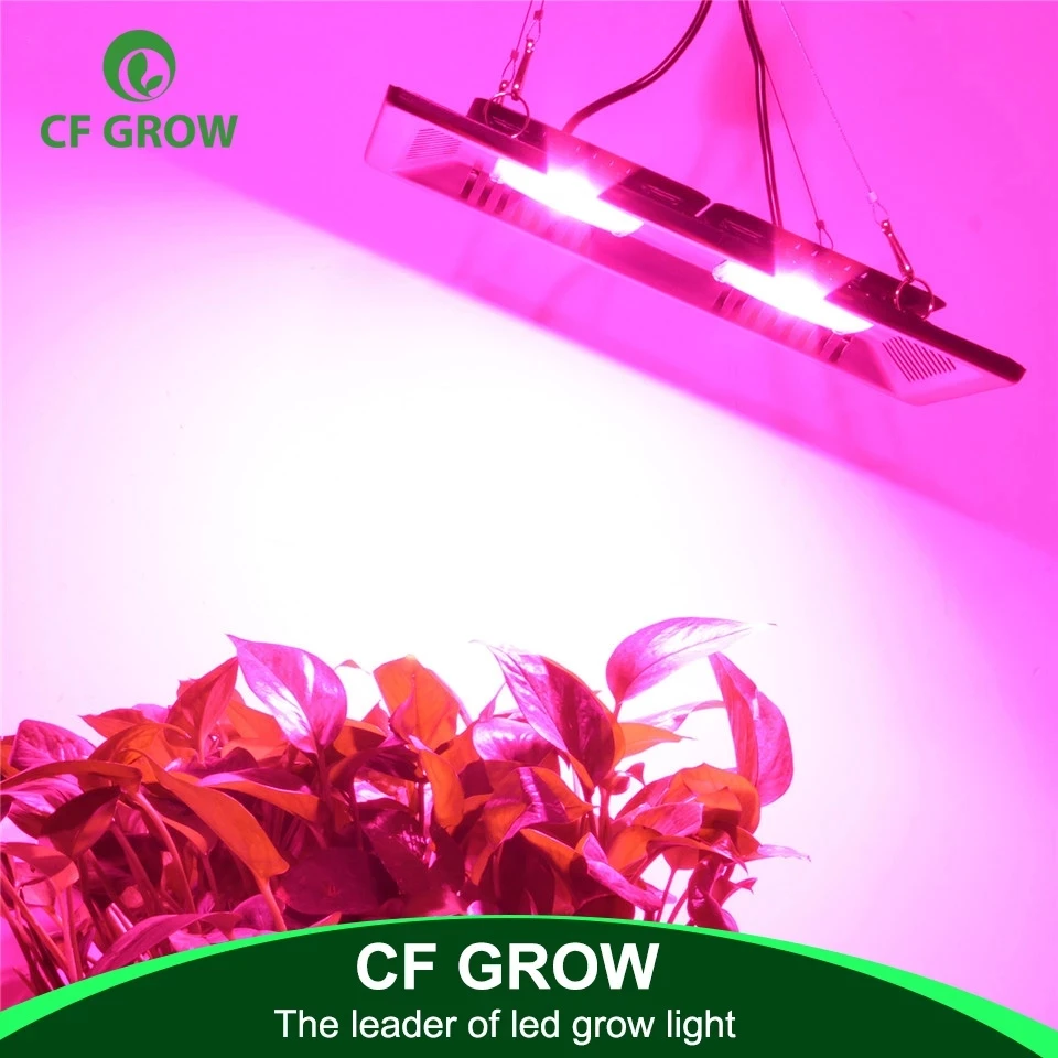 COB LED Grow Light Full Spectrum 200W Waterproof IP67 for Vegetable Flower Indoor Hydroponic Greenhouse Plant Lighting Lamp