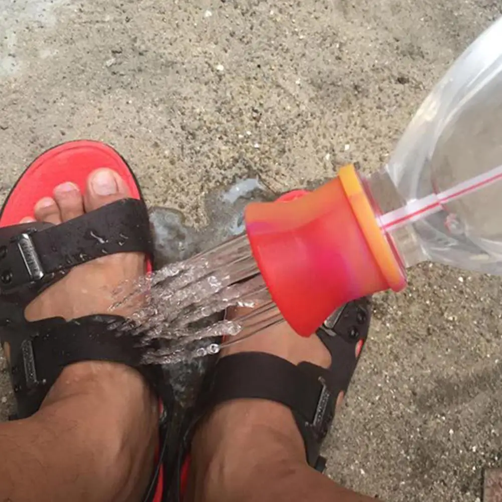 Многофункциональные Силиконовые спринклеры для душа 1 шт. портативные Цветочные