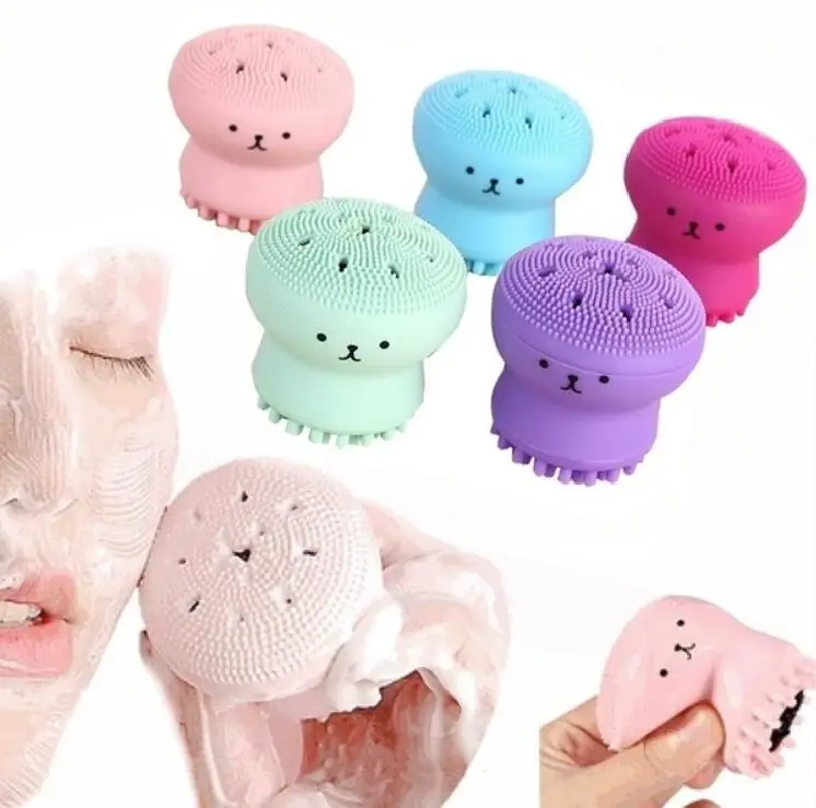 Косметические инструменты для ухода за кожей лица милая щетка чистки в виде