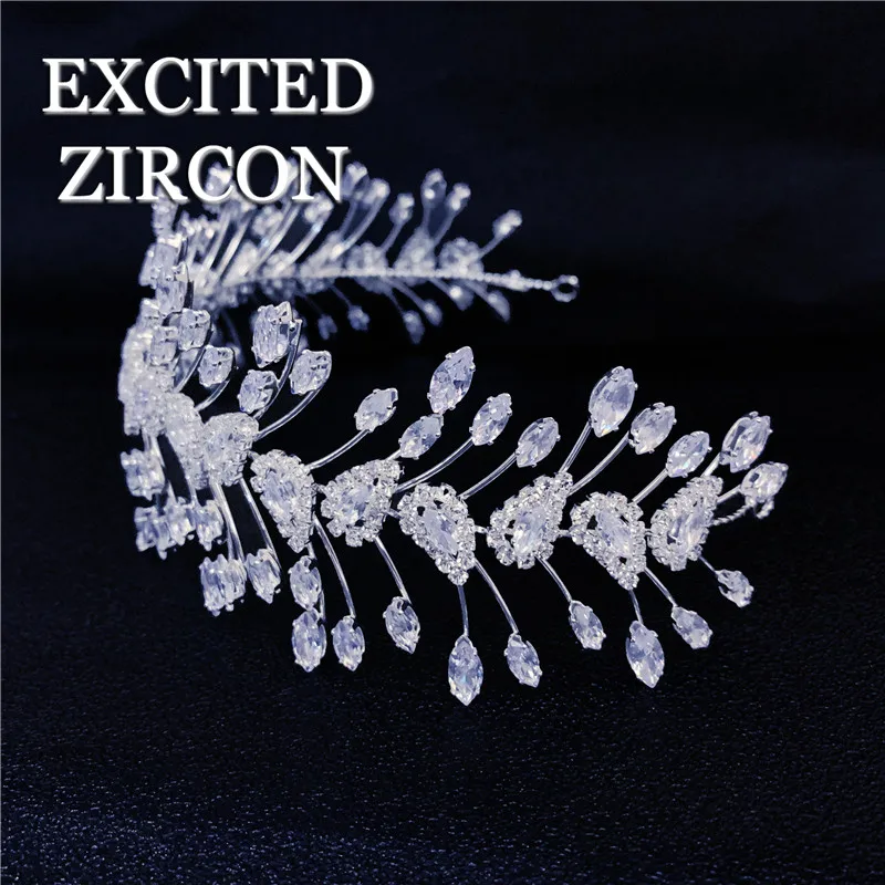 

Fashion zircon crystal hair flower hair accessories, bridal wedding elegant rhinestones, shiny exquisite headdress