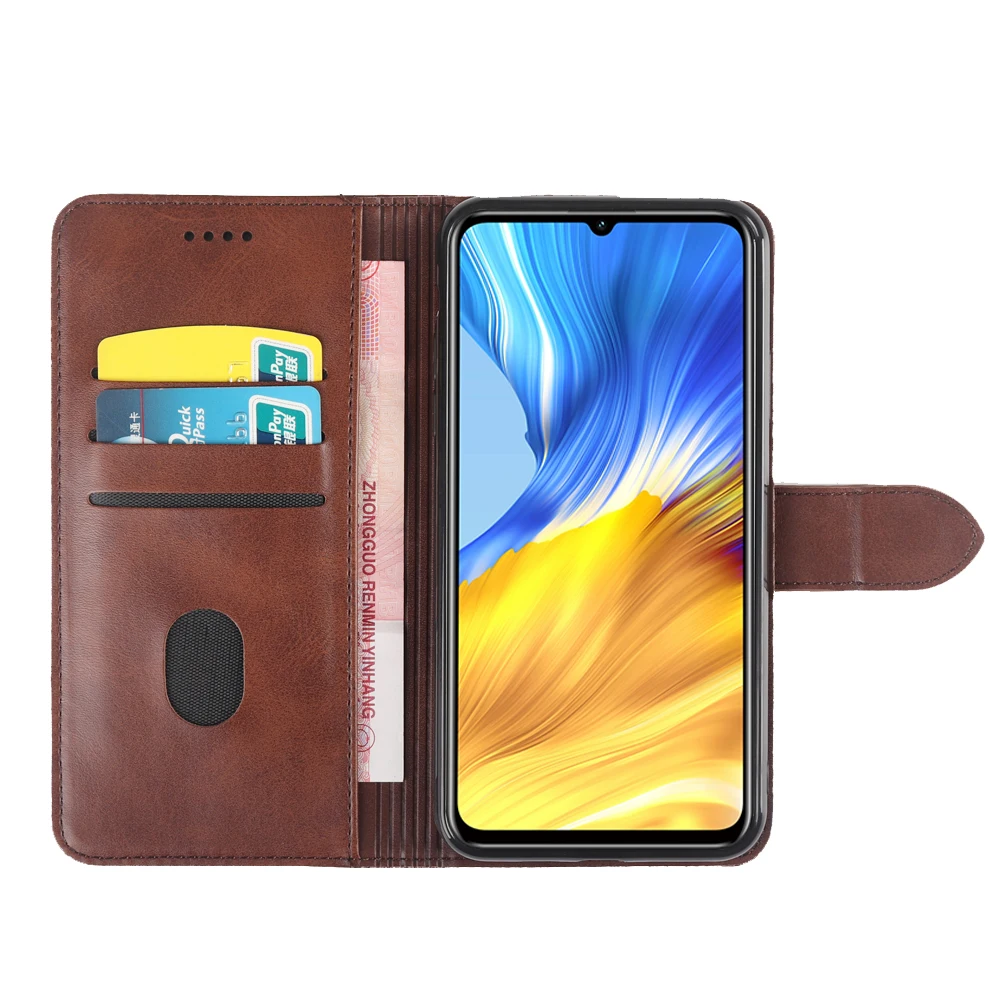 

Чехол NINY для Huawei Honor X10 Max, высококачественный Ультратонкий и прочный Чехол-Кошелек с отделением для карт и функцией подставки