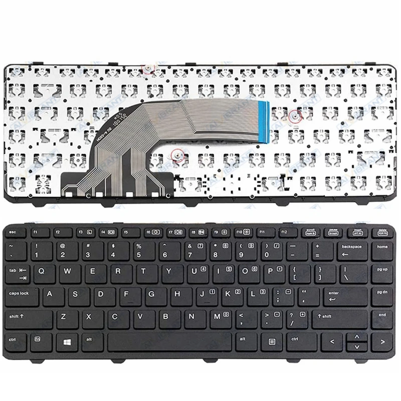 Фото Новая клавиатура для ноутбука HP ProBook 440 G1/440 G2/640 G1/645 G1/445 G1/445 G2/430 G2 без подсветки 767476-001 №1