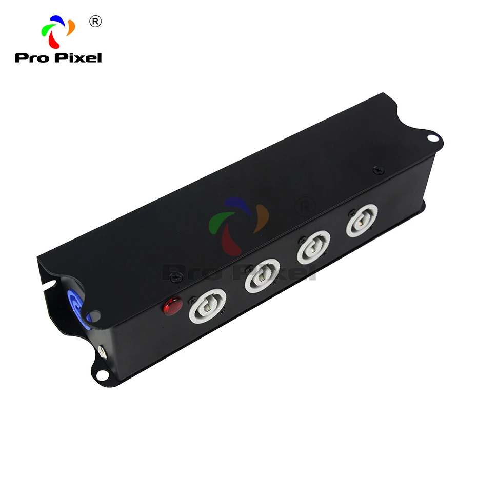 1 шт. 4 порта power con power Box, power con in и power con out для движущихся головок, dj светильник