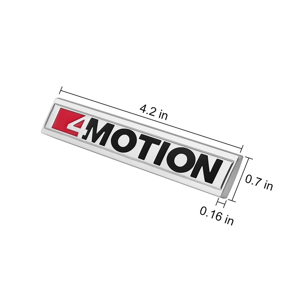 Для VW Volkswagen Passat B6 B7 Golf Jetta Polo Scirocco Touran Touareg Tiguan CC EOS 4 наклейка на движение 4MOTION