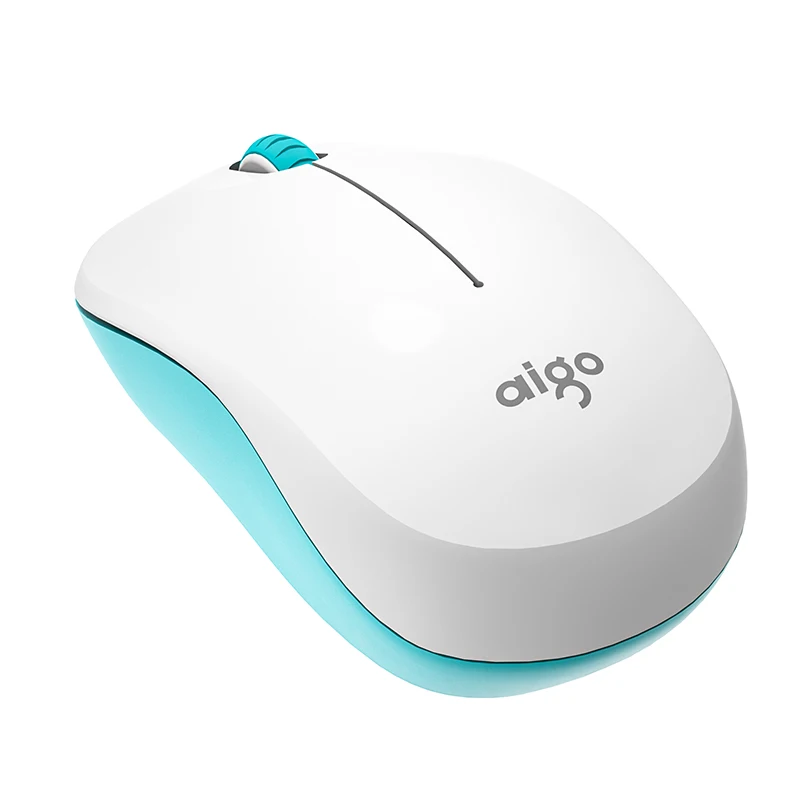 

Aigo Colorful Wireless PC Mouse 2.4GHz Wireless Mice With USB Receiver Gamer 1600DPI Office Mouse Cheap Computer Laptop Mice