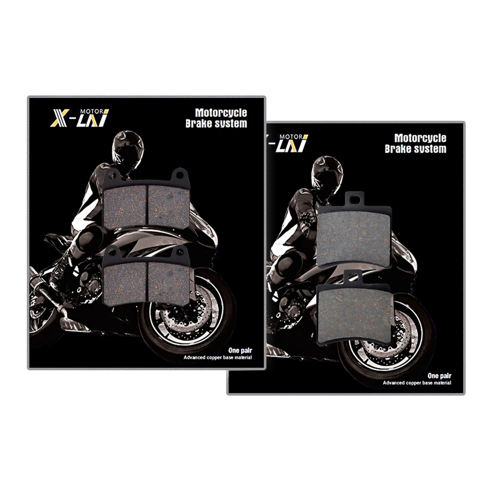 

Для общих кодов/KSR S 125/150/200 (4T) / KSR код X 125/150/200 (4T) 2012-2016 тормозные колодки для передних и задних мотоциклов, органический диск