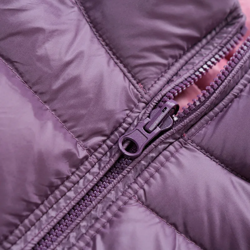 Женские осенние зимние теплые жилеты ультра светильник пуховый жилет