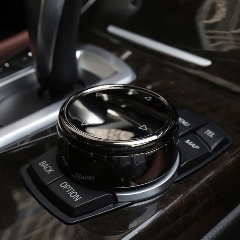 Автомобильный интерьер ABS IDrive мультимедийная кнопка для BMW X1 X4 F15 X5 F16 X6 1 2 3 5 серии