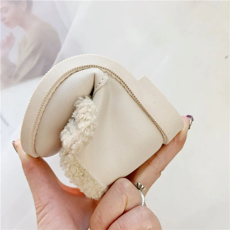 Детские зимние ботинки CUZULLAA для мальчиков и девочек милая повседневная обувь с