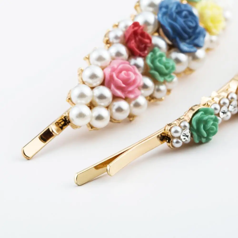 Цветная резиновая заколка для волос Find Me в форме цветка женщин сплав Стразы