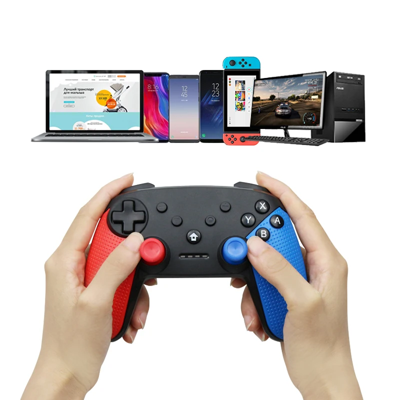 Беспроводной игровой контроллер Bluetooth для переключателя для пульта ДУ геймпад джойстик для геймпада мобильного телефона Android PC/Win 7/8/10