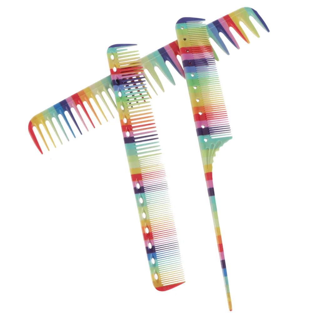 

3pcs Barber Shop Combs Hairdressing Tool Pintail Com Hairdressing Combs Set