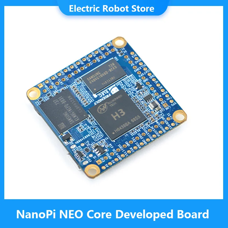 

Friendly NanoPi NEO Core 512Mb Allwinner H3 Quad-core Cortex-A7 Runs Ubuntu-Core U-boot UbuntuCore and Android