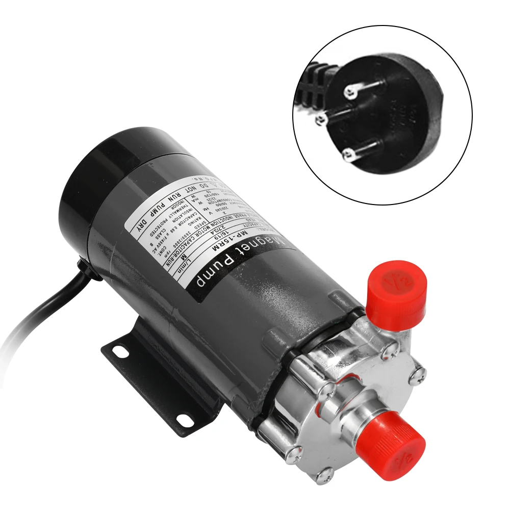 Насос для домашнего пивоварения магнитный термостойкий насос из нержавеющей