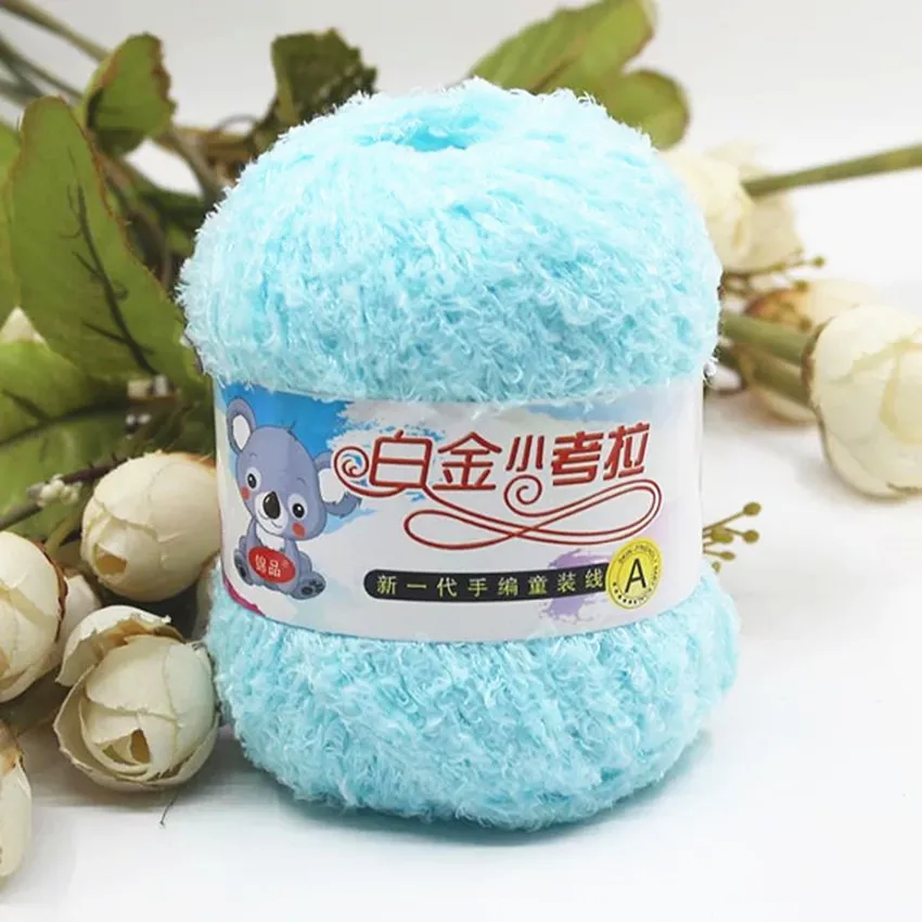 50 г = 1 шт. маленькая пряжа коала Детская нить для ручного плетения полотенец шапки