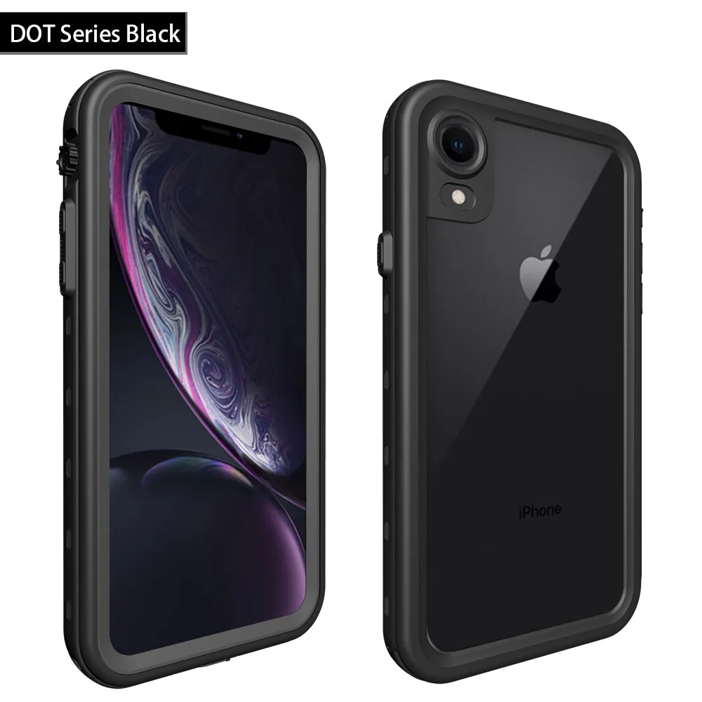 SHELLBOX IP68 Водонепроницаемый чехол для iPhone X XR XS MAX 8 7 Чехол пакет сумка Чехлы для телефона Coque водонепроницаемый чехол для телефона