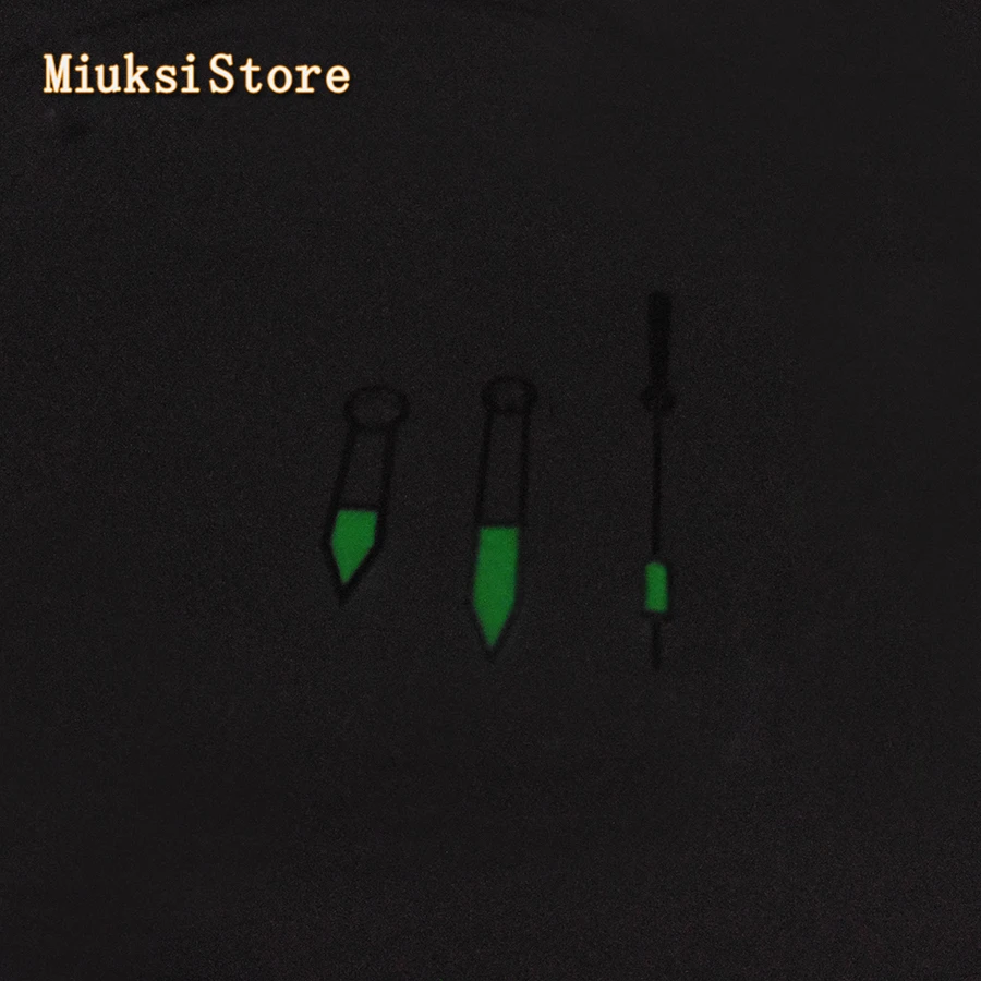 Светящиеся оранжевые часы стрелки часов подходят для Miyota 8205 8215 82 серии DG2813