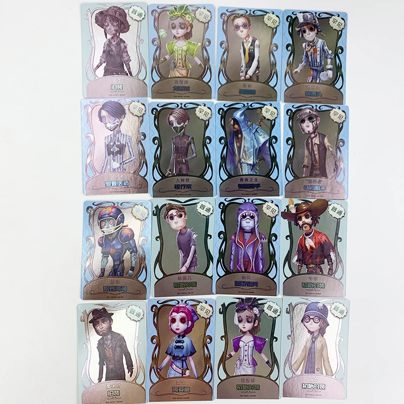 Идентификационные карты редкие обычные клоуны волшебный клоун рыба голова оленя