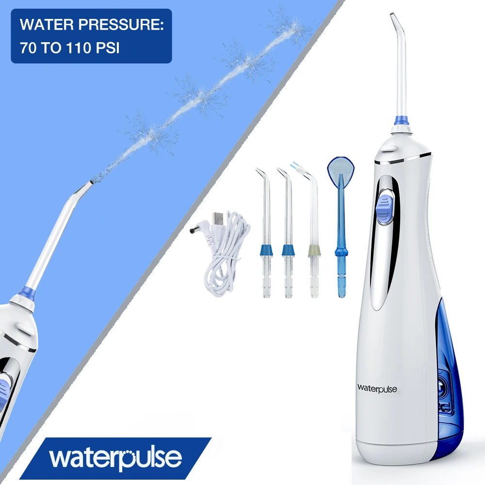 Портативный ирригатор для полости рта Waterpulse V400 Электрический перезаряжаемый