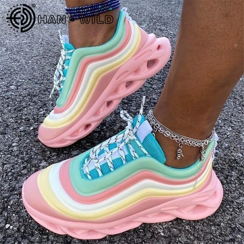 

New Fashion Women Sneakers Designer Ladies Ultra-light Casual Shoes Platform Sneakers for Women Sport Shoes Zapatos Mujer