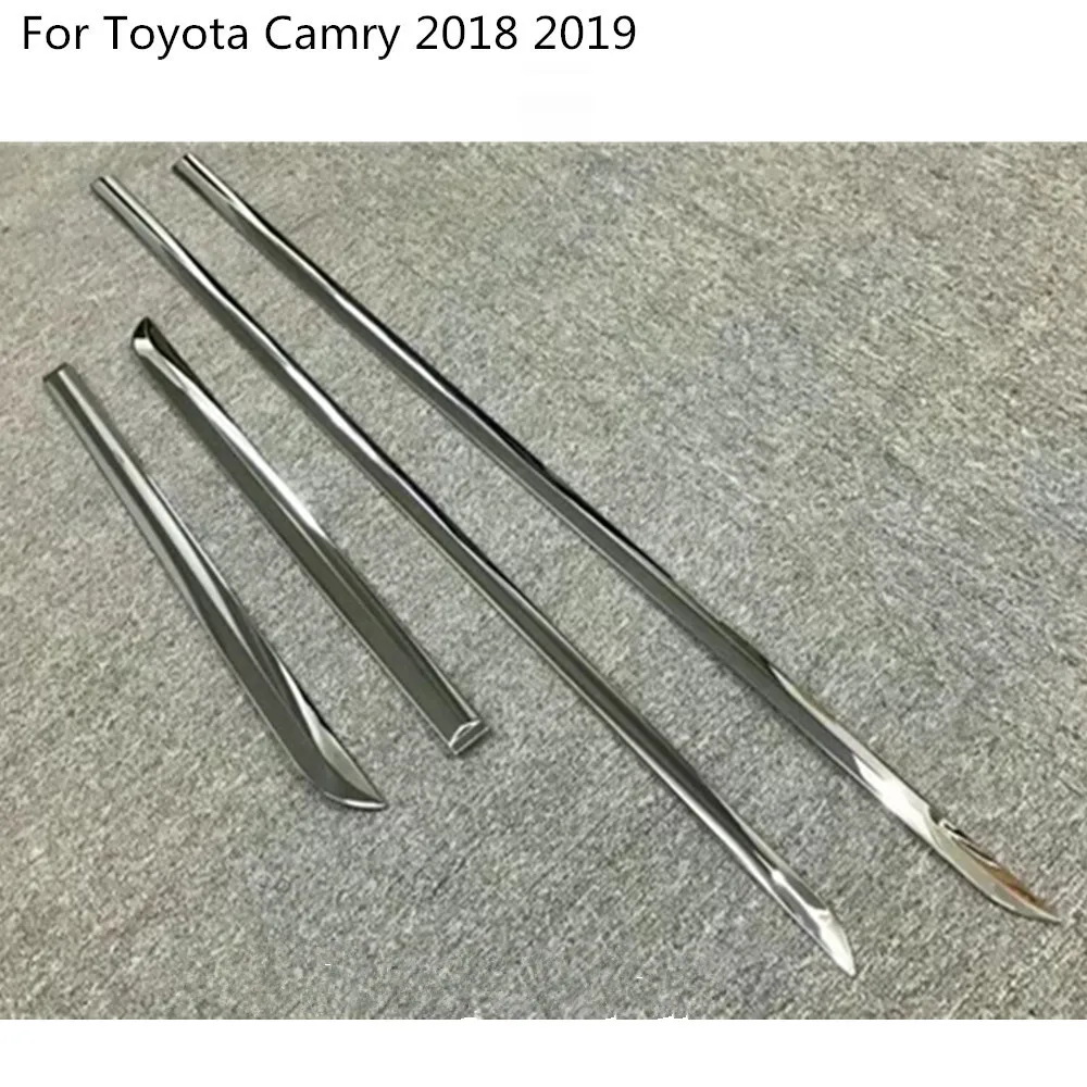 Для Toyota новинка Camry XV70 2017 2018 2019 2020 зернистое покрытие ABS хромированная потоковая