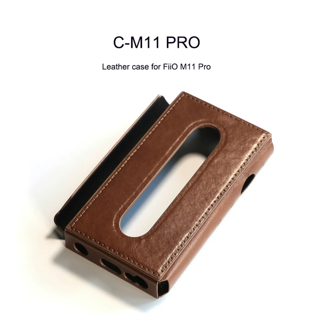 Кожаный чехол DD C M11 Pro для FiiO pro Music Plaper вощеная кожа|Аксессуары MP3 плееров и
