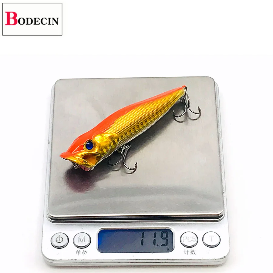 Большой Поппер плавающие Картеры рыболовная приманка Topwater Popper Jerkbait