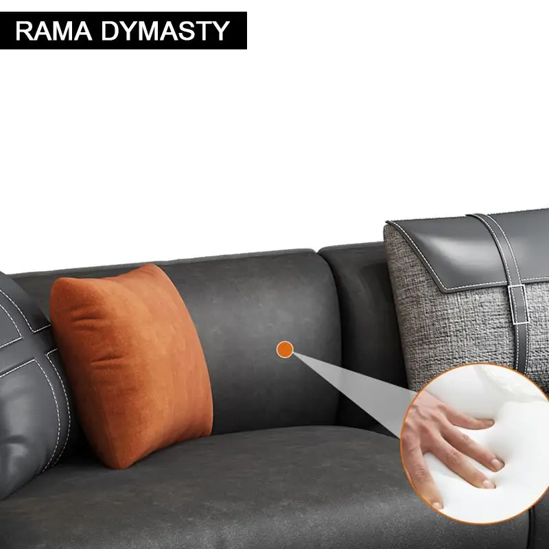 Modern simple living room sofa small apartment set combination | Мебель