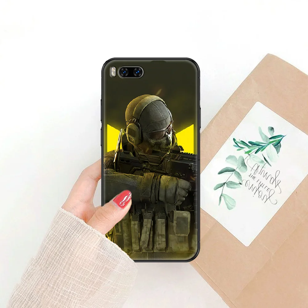 

Call Game Duty Phone case For Xiaomi Mi Max Note 3 A2 A3 8 9 9T 10 Lite Pro Ultra black fashion funda painting prime luxury