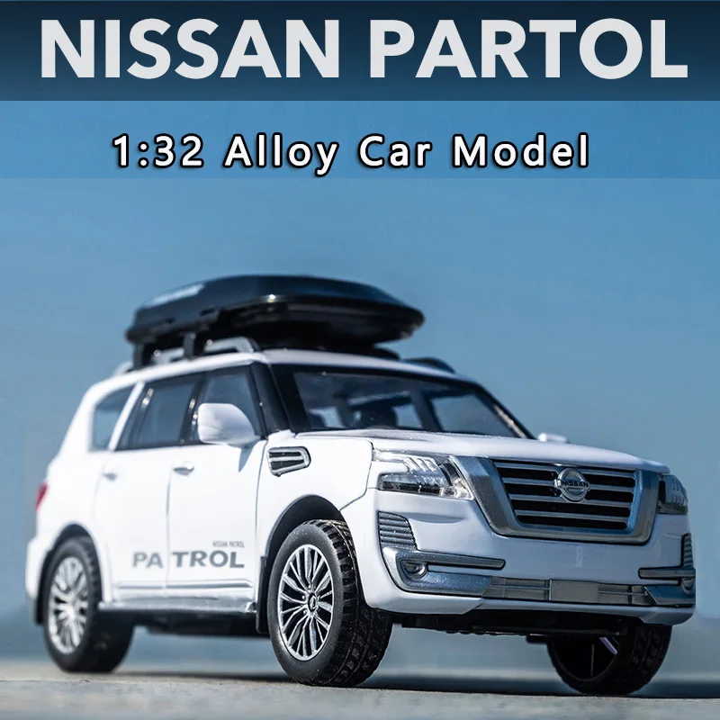 1:32 Nissan Patrol сиденье автомобиля имитационная модель внедорожный автомобиль сплав
